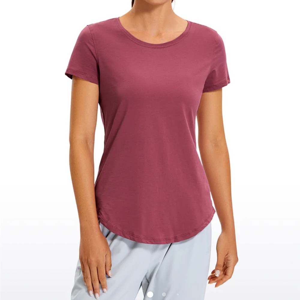 CRZ Yoga Pima Cotton Short Sleeve top
